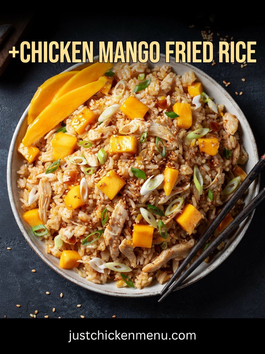 Chicken Mango Fried Rice