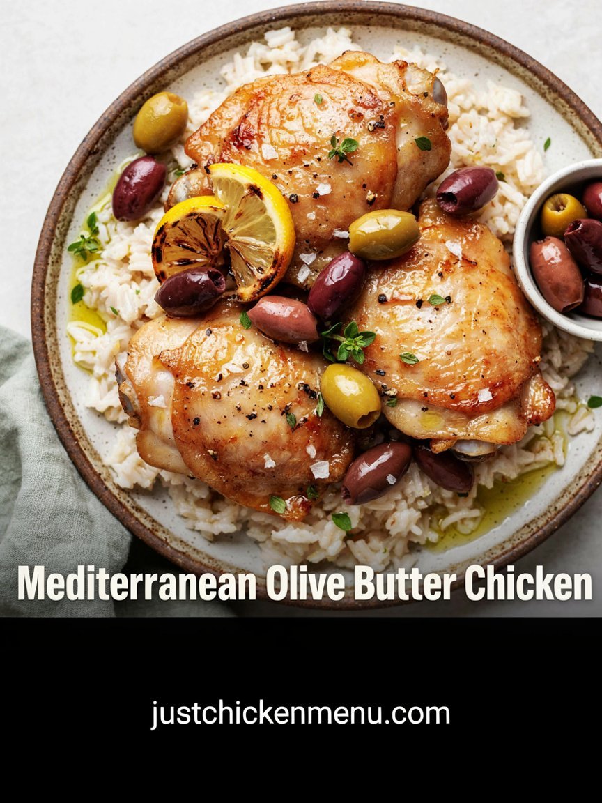 Mediterranean Olive Butter Chicken